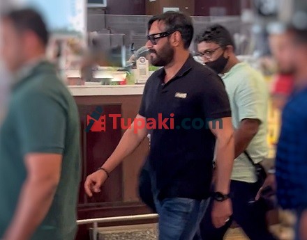 Ajay Devgan In Hyd